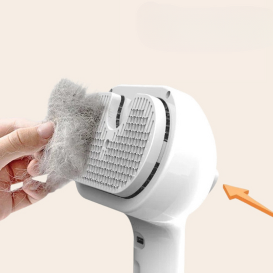 Silkepels® Steami Pro | Professionel pelsplejebørste til kæledyr