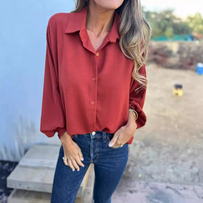 Sofie™ | Elegant oversized bluse