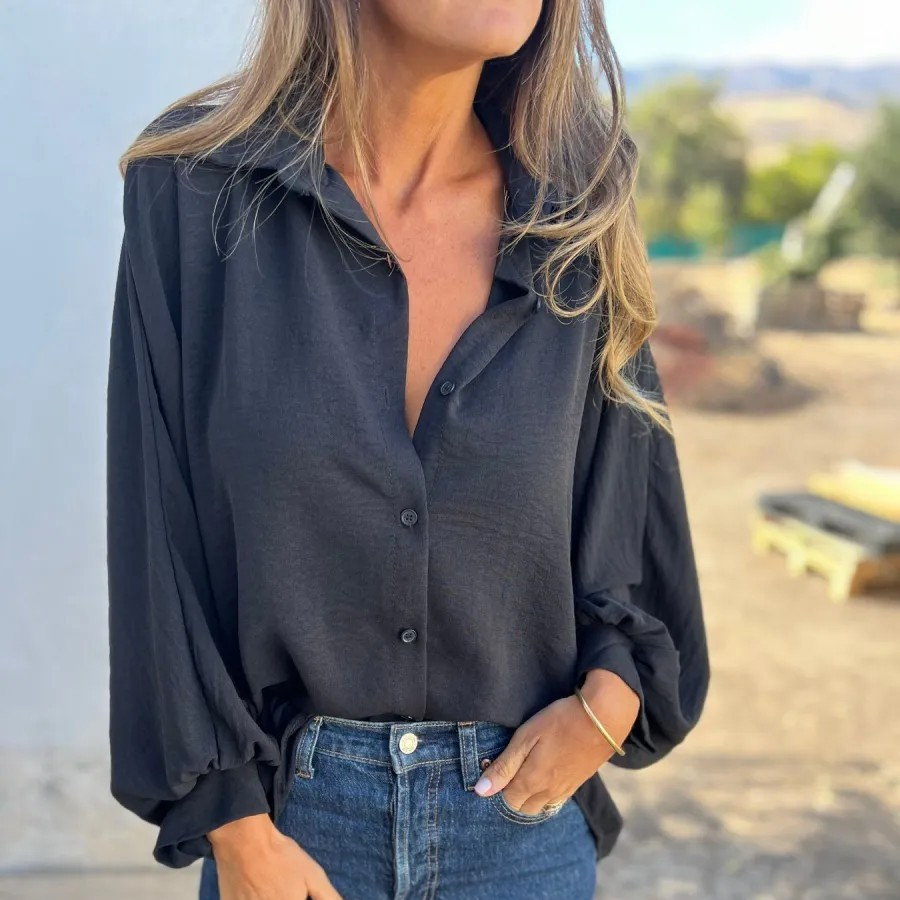Sofie™ | Elegant oversized bluse