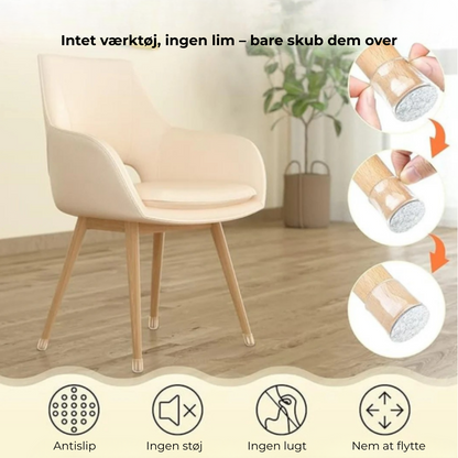 StolSokker™ - Den bedste lydisolerende beskyttelse til dit gulv!