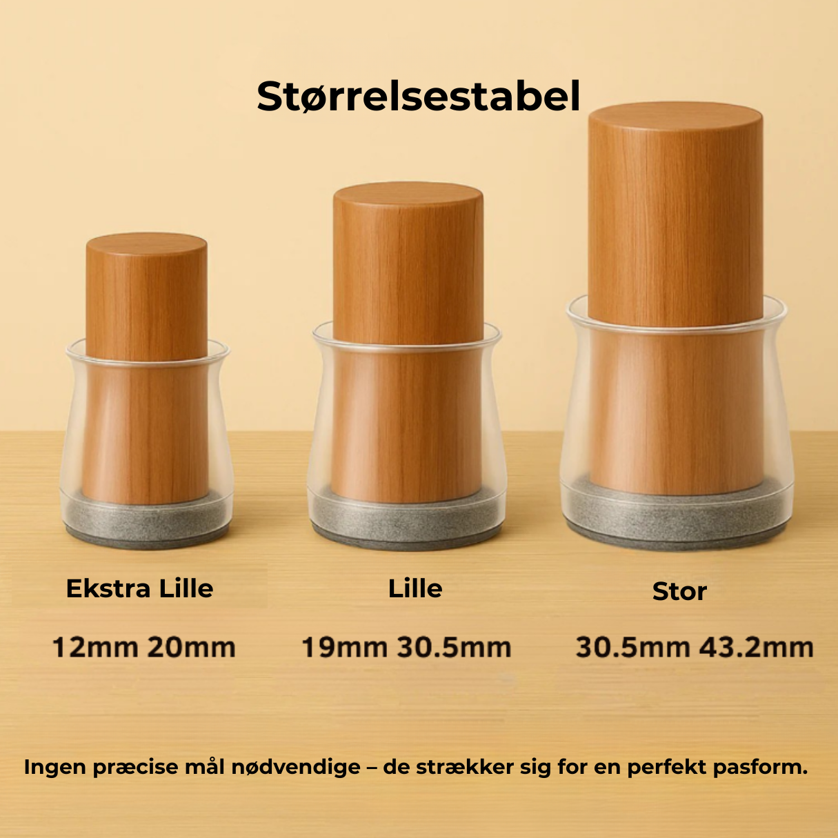 StolSokker™ - Den bedste lydisolerende beskyttelse til dit gulv!
