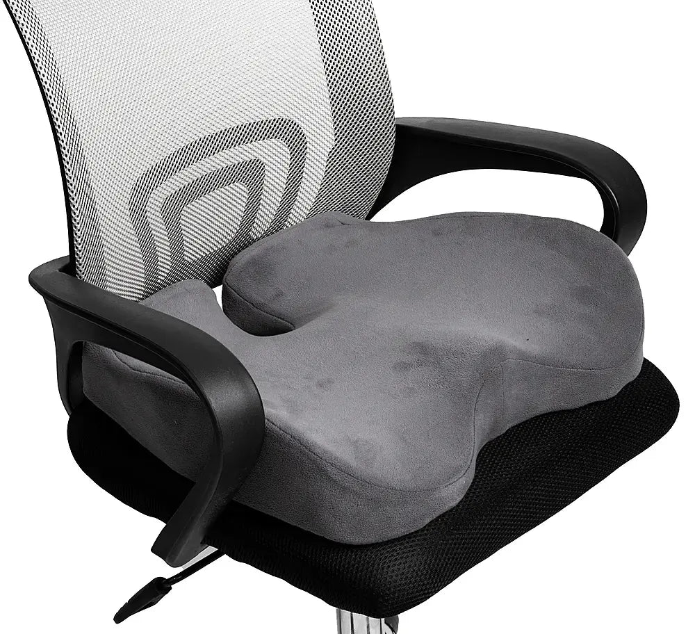 SeatRelief - Hukommelse Skum Coccyx Aflastning Sæde Pude