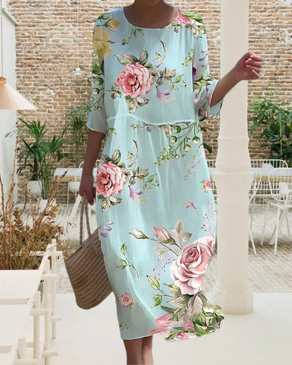 🌸 Laura Dress - Frisk elegance til solrige dage