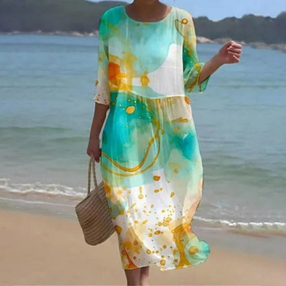 🌸 Laura Dress - Frisk elegance til solrige dage